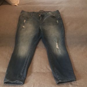 Torrid Bombshell Skinny Jeans 16 xs